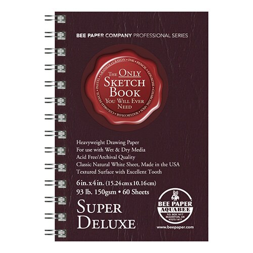 Bee Paper, Sketchbooks & Pads, Art & School, 93#, Super Deluxe, 808, 60 sheet, 108328